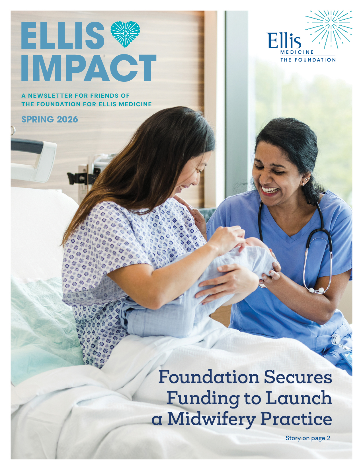 Cover of newsletter for Ellis Impact Spring 2026